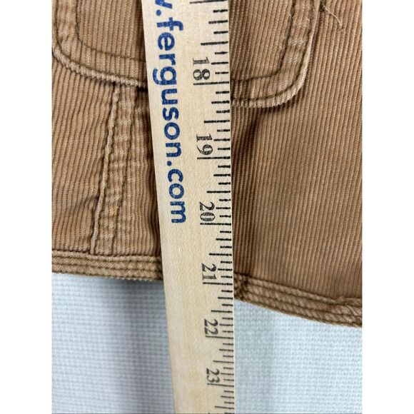Preppy Ann Taylor LOFT Tan Corduroy Blazer Jacket Casual Fall Classic Y2K 10 - Picture 4 of 13